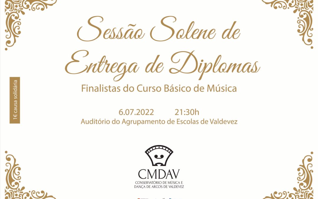 Sessão Solene de Entrega de Diplomas