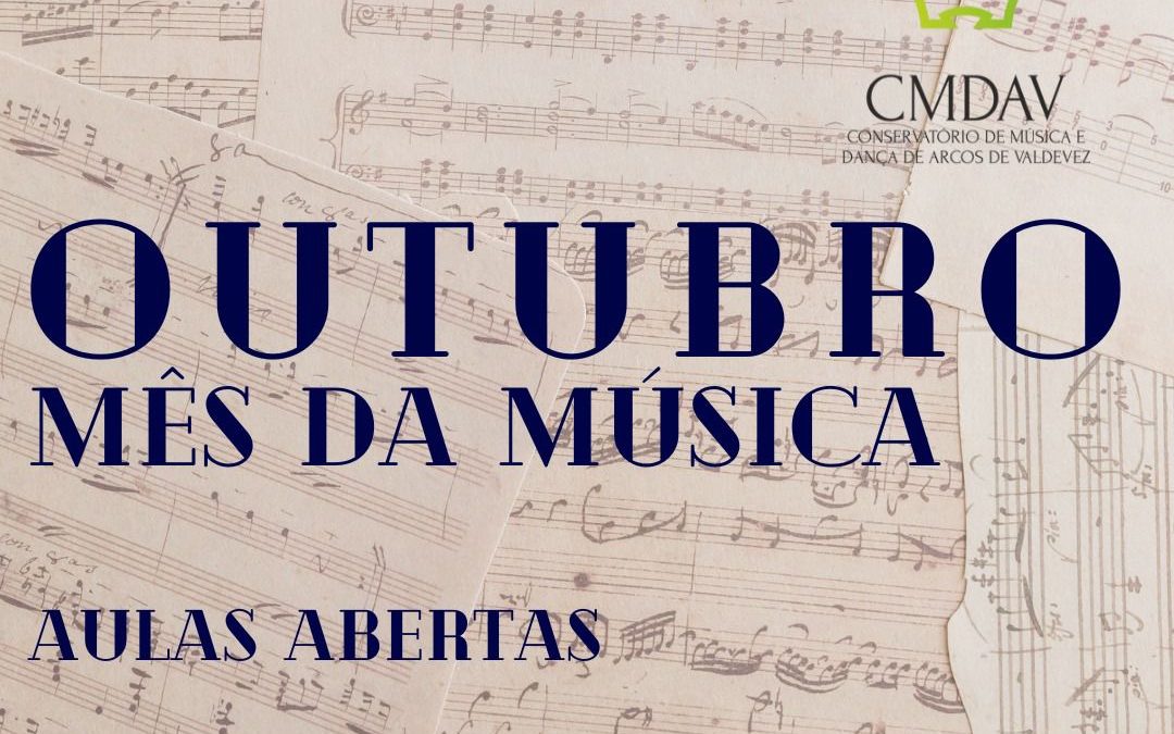 Outubro, o mês da Música